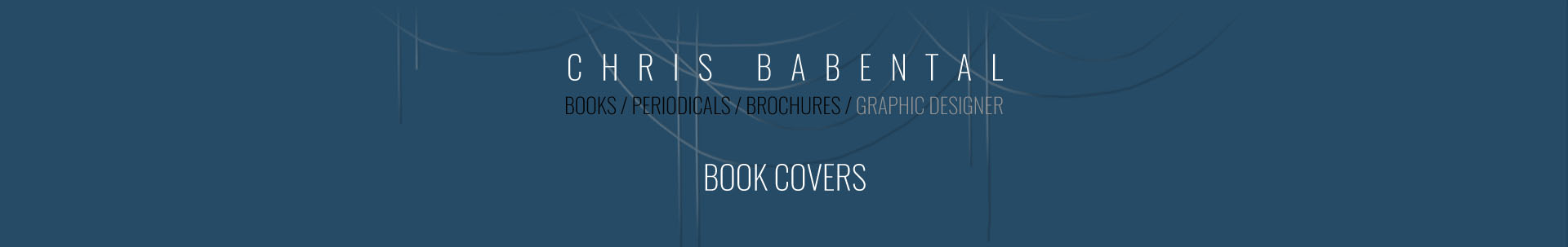 Chris Babental / book covers