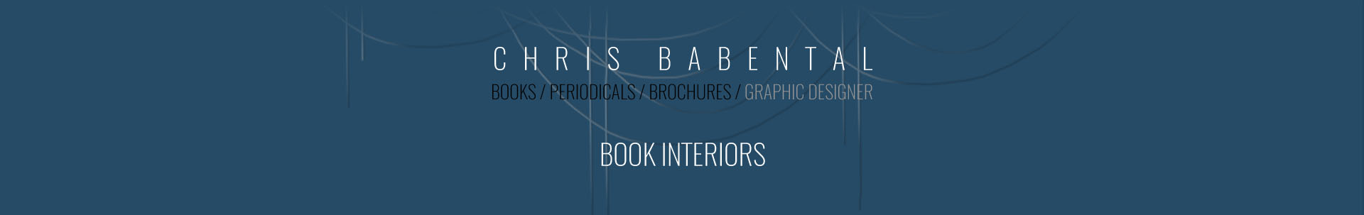Chris Babental / book covers